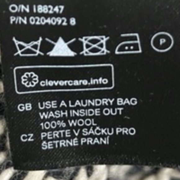 💥HOT ITEM💥Isabel Marant Pour H&M Black White Shag Jacket - Picture 15 of 15